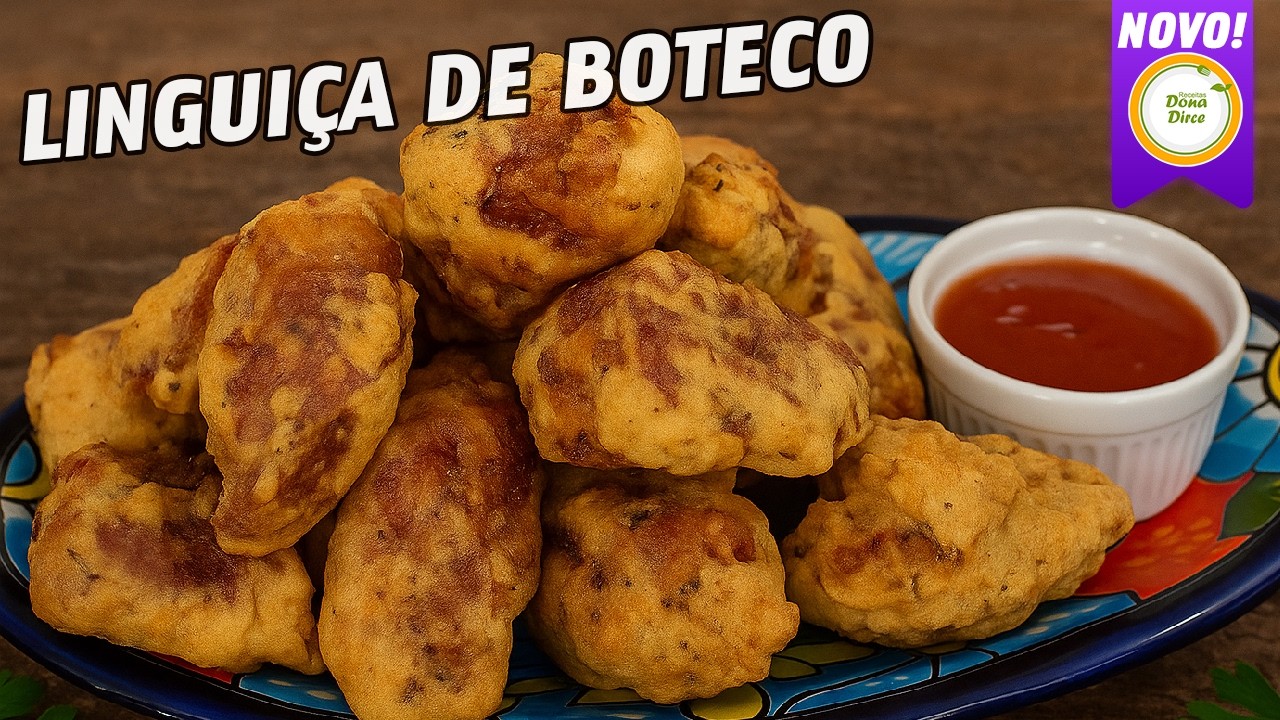 O PETISCO PERFEITO DOS BOTECOS DE SÃO PAULO | LINGUIÇA DE BOTECO | LINGUIÇA EMPANADA | PORCO #1306
