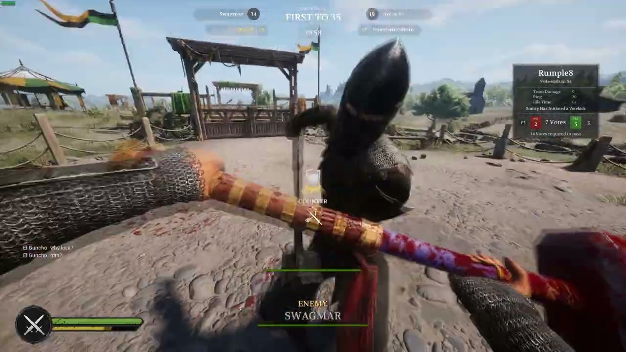 2 maul enjoyers dueling it out in chivalry 2