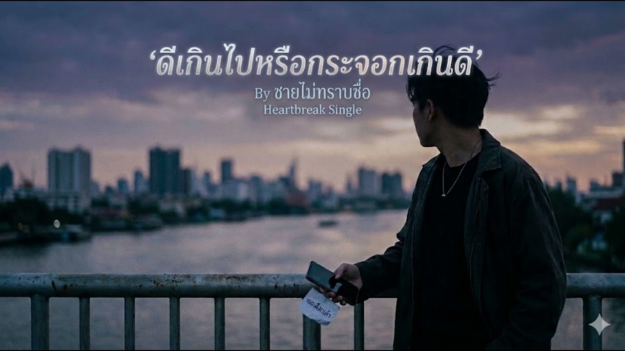 ดีเกินไปหรือกระจอกเกินดี - ชายไม่ทราบชื่อ (Official Audio)