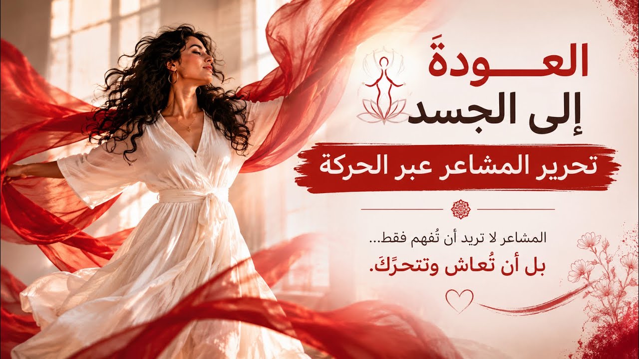 العودة إلى الجسد: تحرير المشاعر عبر الحركة 🧘🏻‍♀️