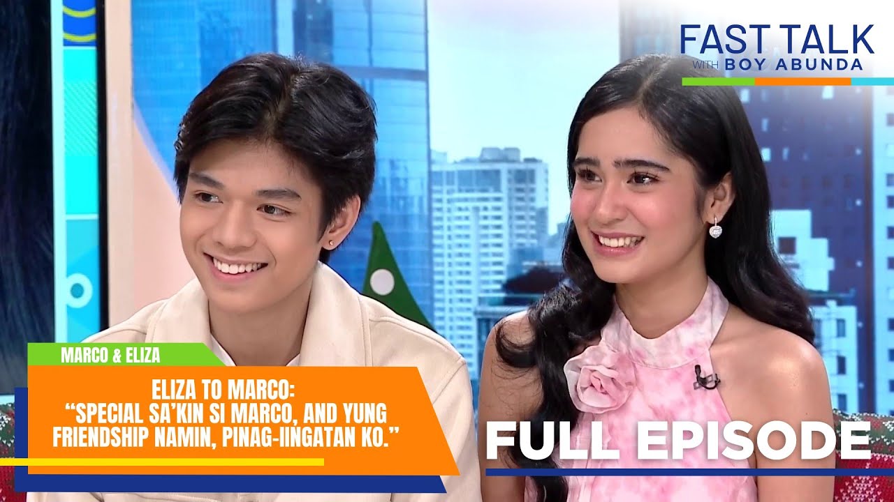 Fast Talk with Boy Abunda: Marco at Eliza, lilinawin na ang intriga ng love team! (Full Episode 737)