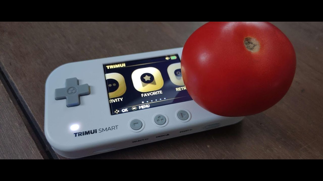 🍅Trimui Smart (73 Systems Tomato OS v1.5.4 ) & unboxing.🍅