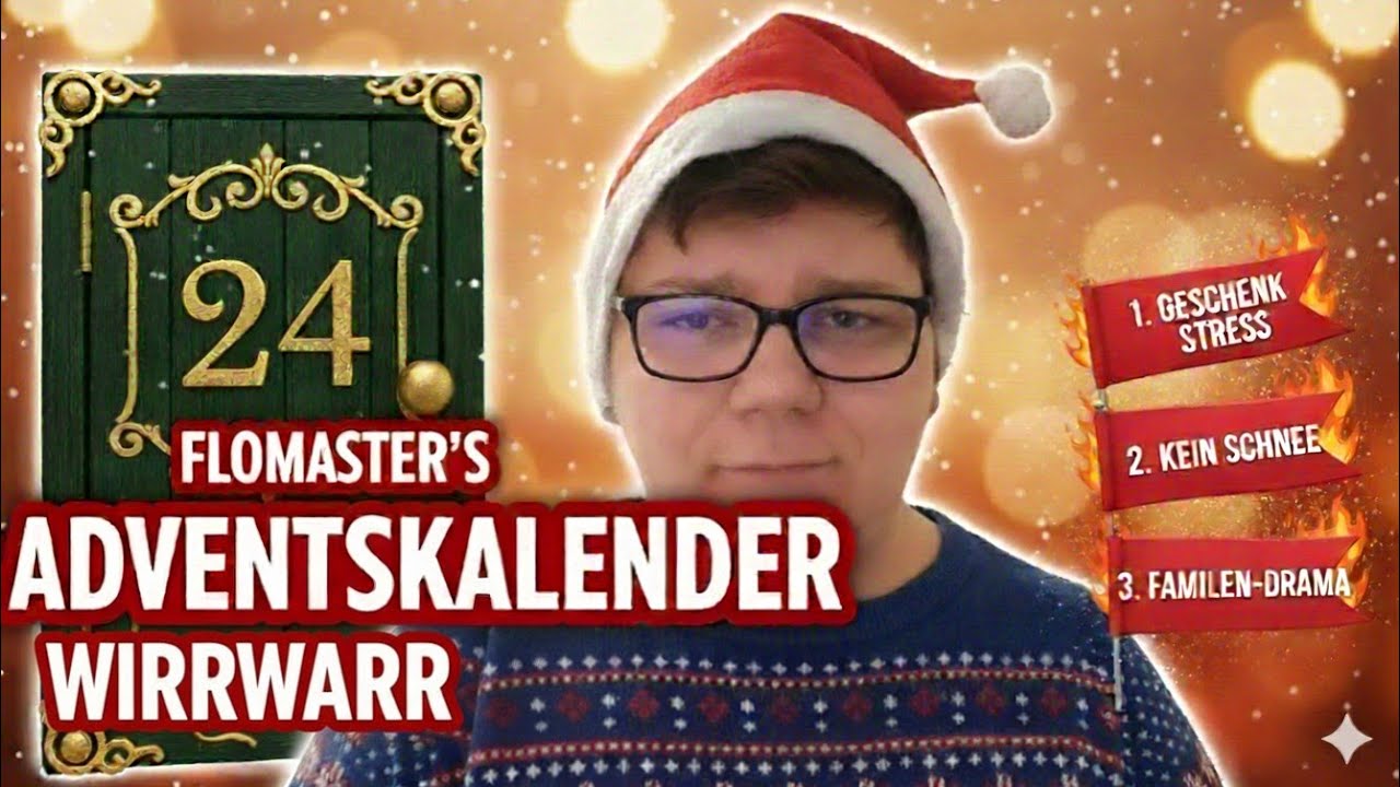 Meine 3 RED FLAGS an Weihnachten - FloMaster's Adventskalender Wirrwarr #24