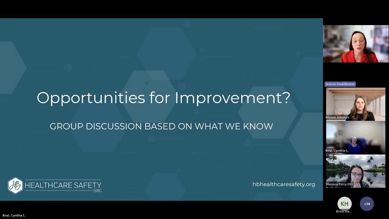 Opportunities for Improvement?