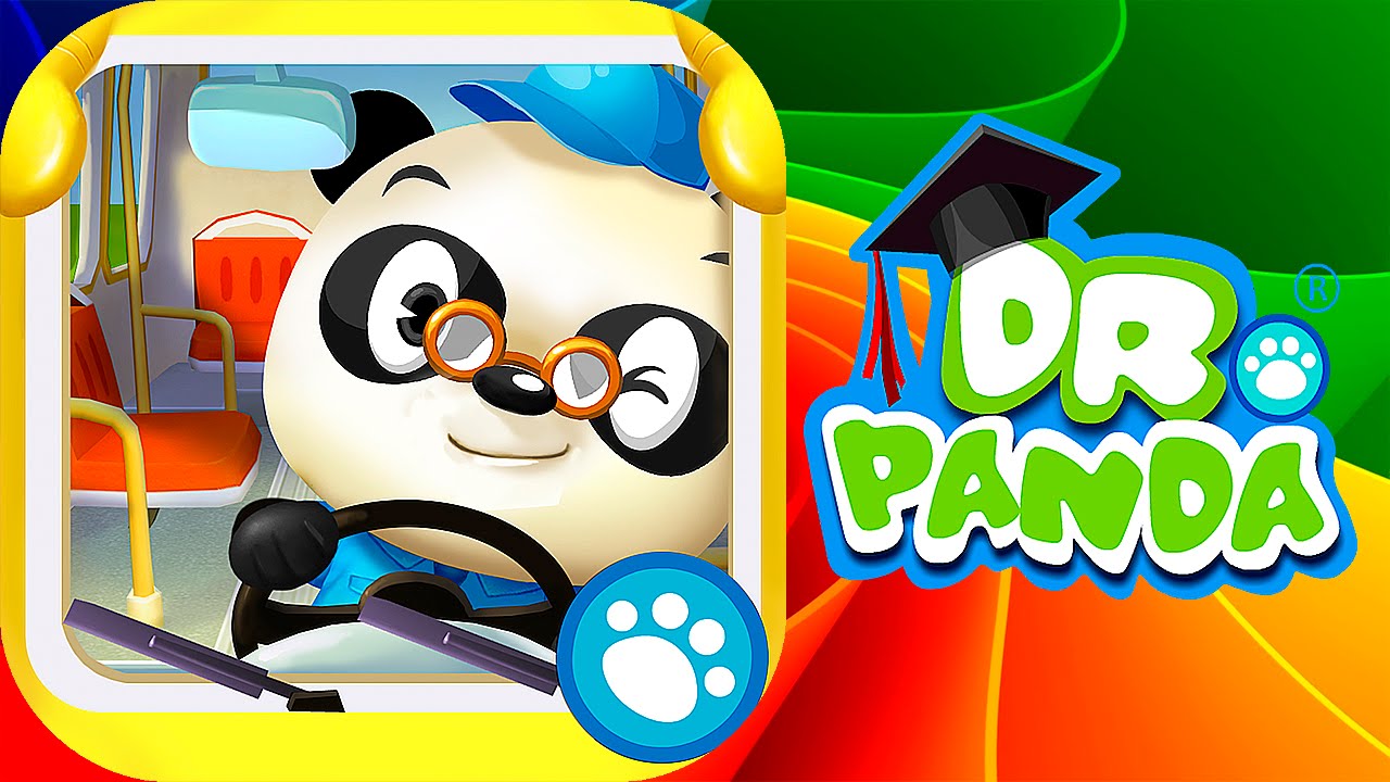 Доктор Панда водитель автобуса - Развивающие мультики. Dr  Panda's Bus Driver