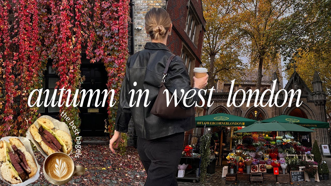 Осень в Западном Лондоне 🍂☕ Пекарни Ноттинг-Хилла, шопинг в Кенсингтоне и уютный день дома