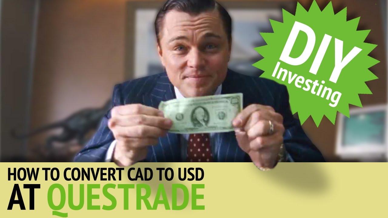 Norbert's Gambit at Questrade | DIY Investing with Justin Bender