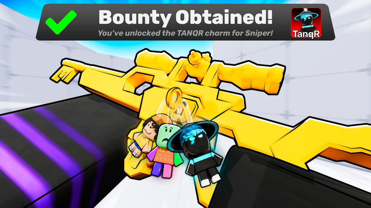 Я получил все талисманы YOUTUBER на своего СНАЙПЕРА в Roblox Rivals!