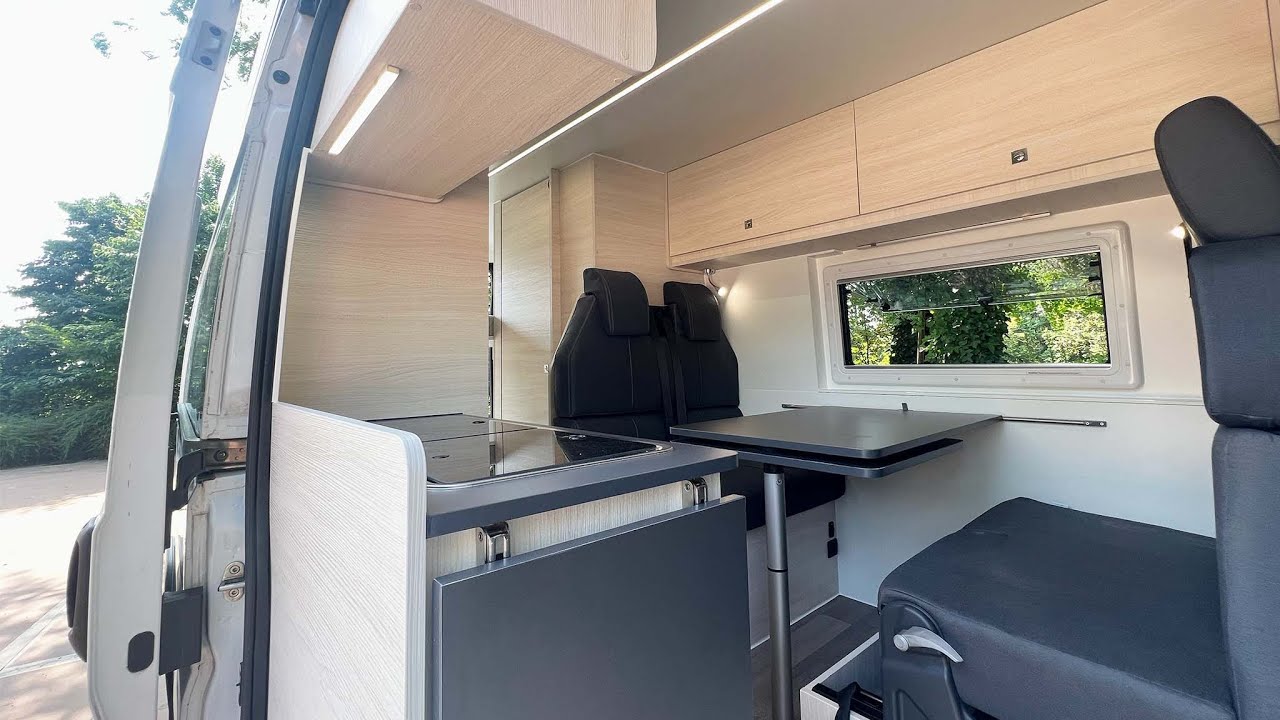 Camperizzazione famiglia 6 posti - Fiat Ducato passo lungo L3H2