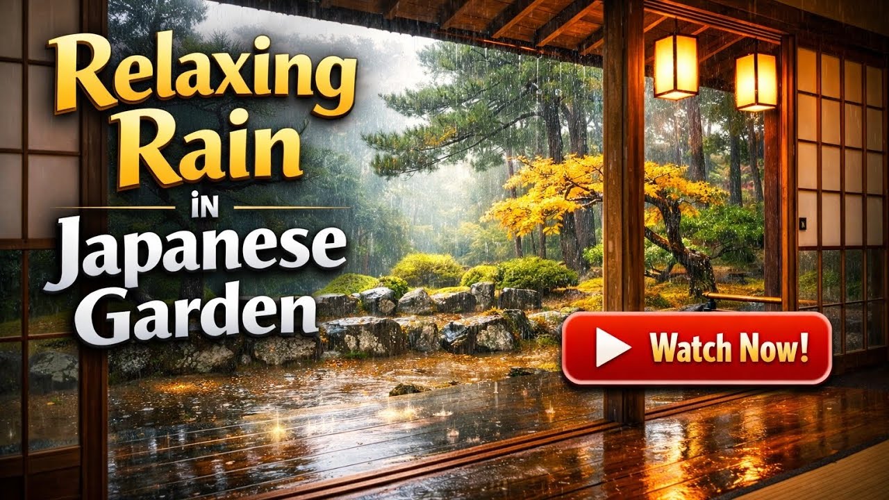 Rain in Backyard at 3AM | Fall Asleep Fast (No Music)