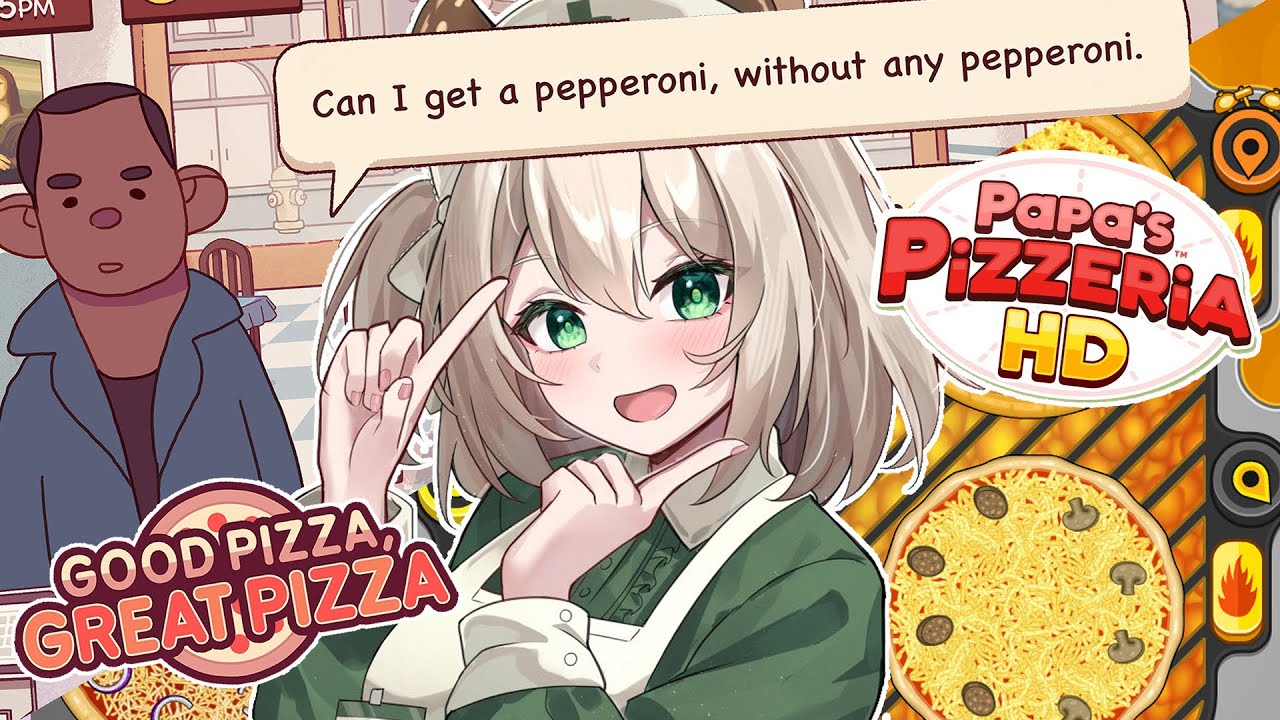 Nimi Plays Pizza Simulators 【Good Pizza, Great Pizza & Papa's Pizzeria】
