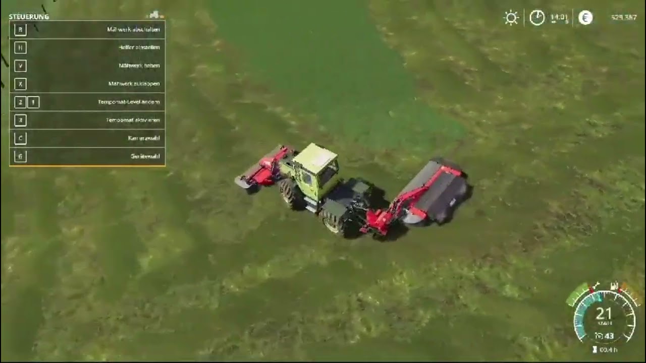 Mähen walchen MB trac 🚜💨