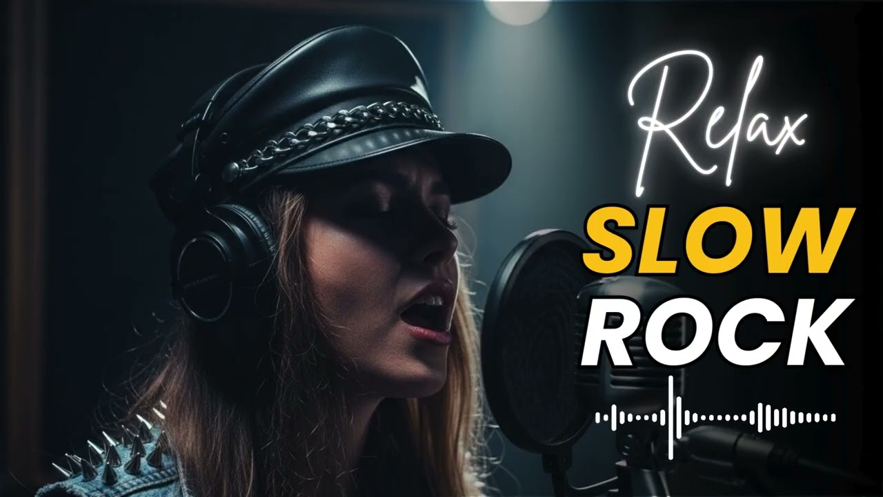 SlowRock Whispers | Slow Rock Serenity for Silent Nights
