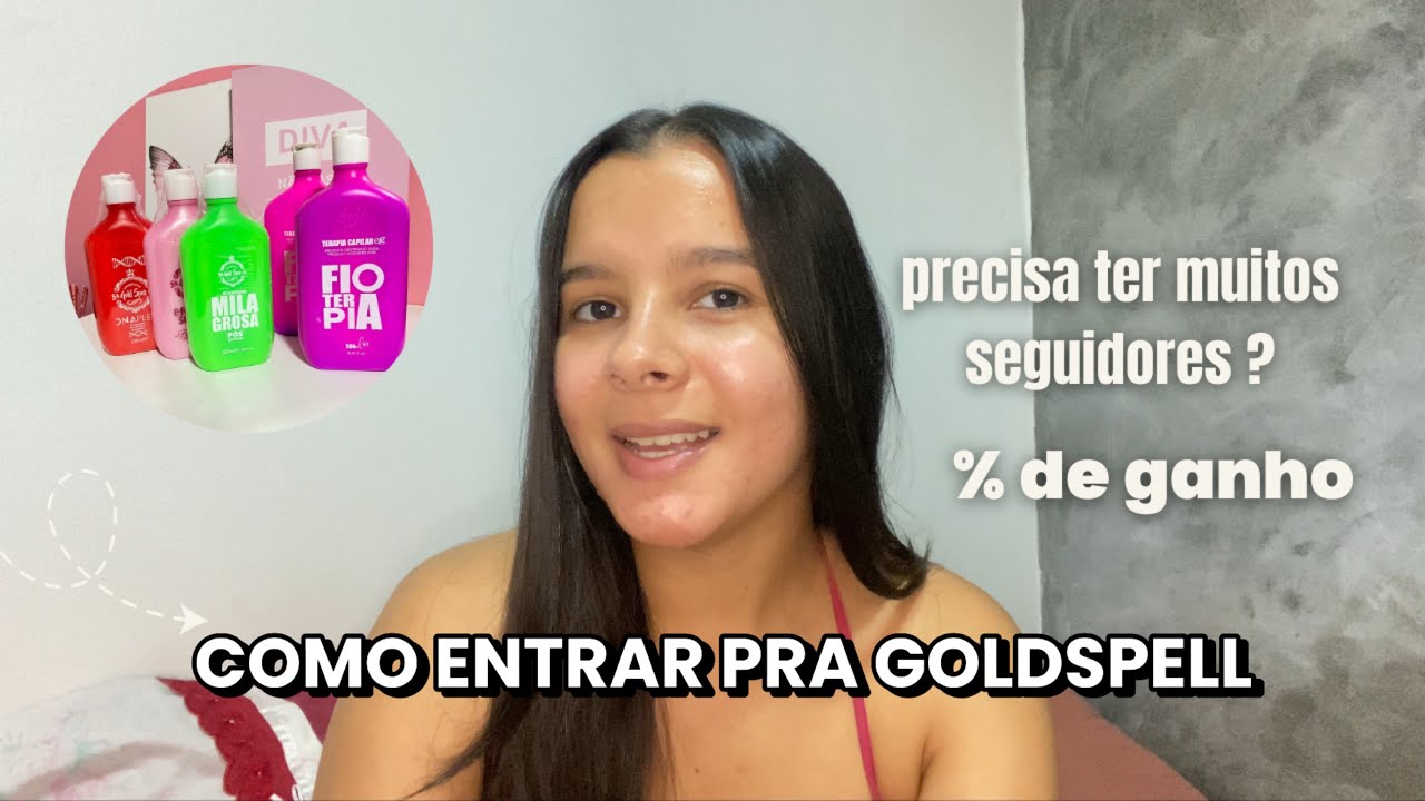 COMO SER AFILIADA DA GOLDSPELL