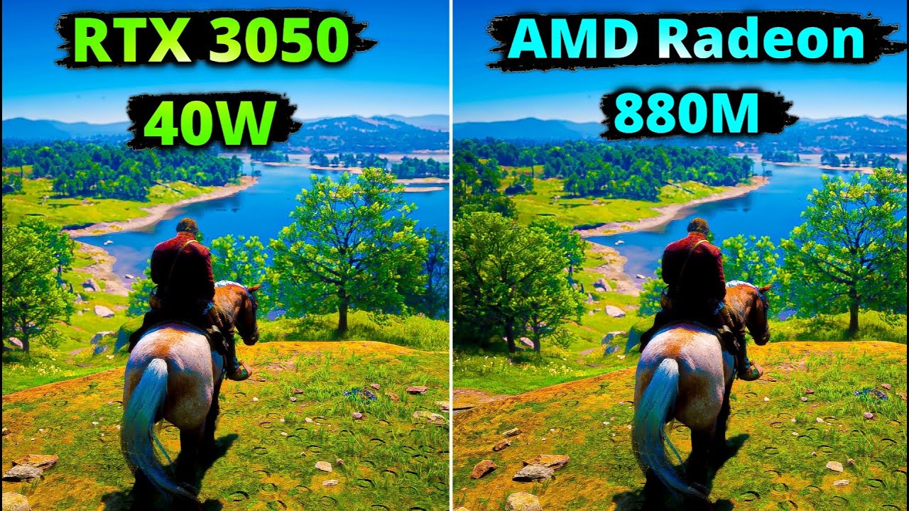 AMD Radeon 880M vs RTX 3050 40W ❗ test in 8 games
