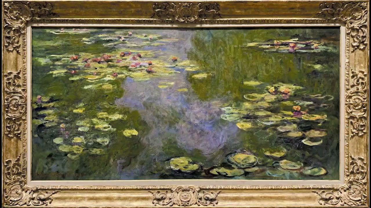 TV Art | Monet's Water Lilies 1919 | No Audio