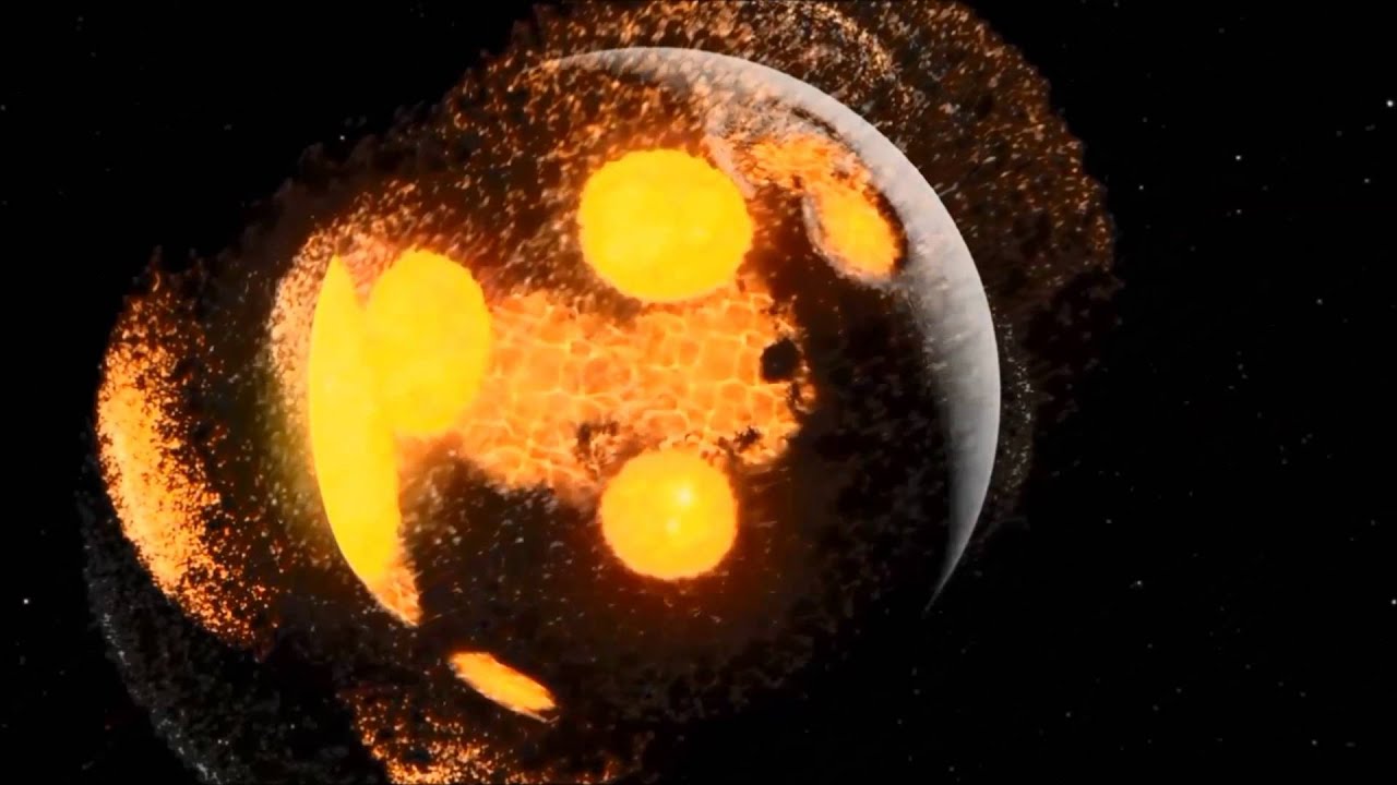 A Forma&ccedil;&atilde;o da Lua - NASA