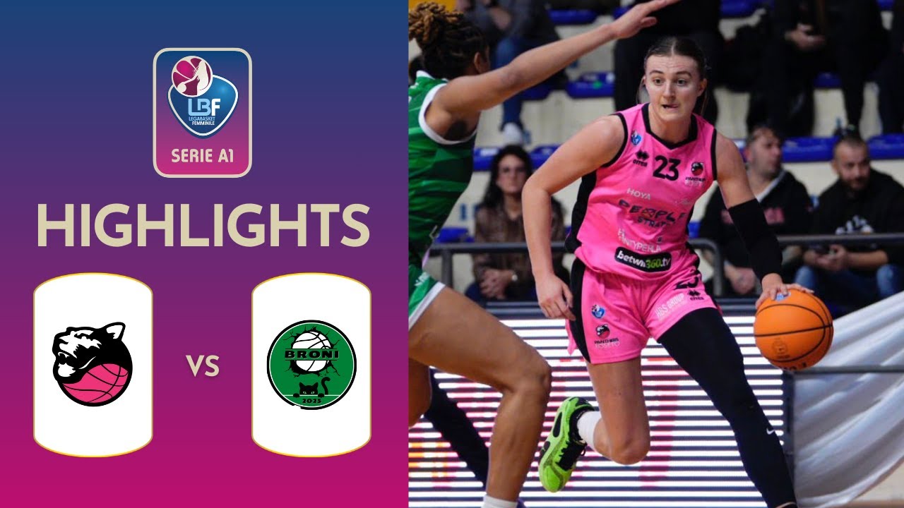 People Strategy Panthers Roseto 73-67 Logiman Broni • SERIE A1 - 16ª giornata