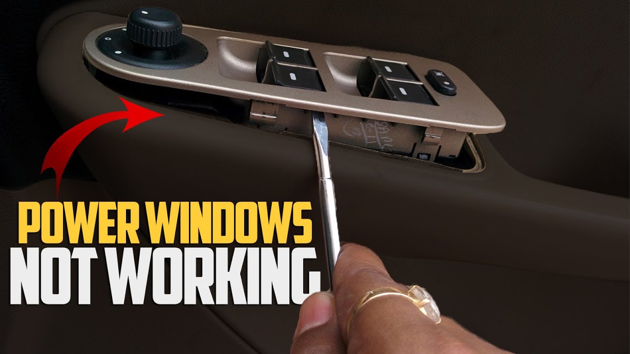 5 Reasons Power Windows Not Working in Your Car & Cost to Fix
