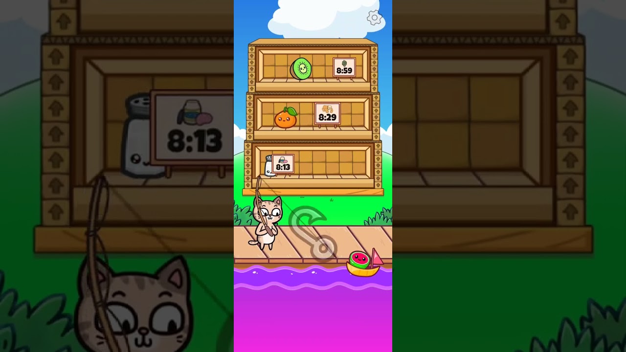 Playing fishing food part 4