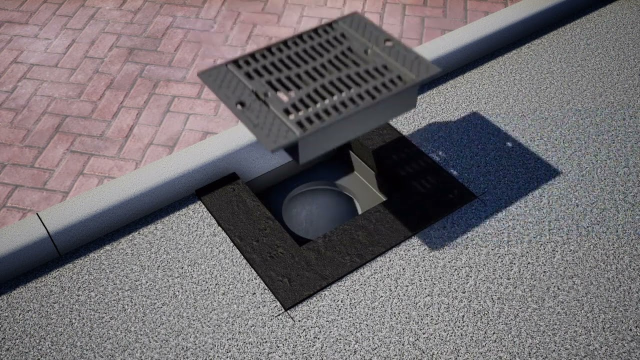 Ramă și grătar autonivelantă ACO Multitop Bituplan