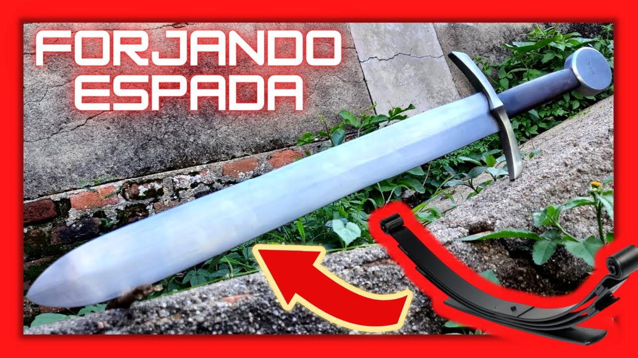 FORJANDO UMA ESPADA usando sucata