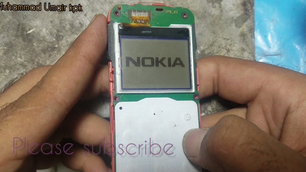 Nokia 1202 LCD light not working solution