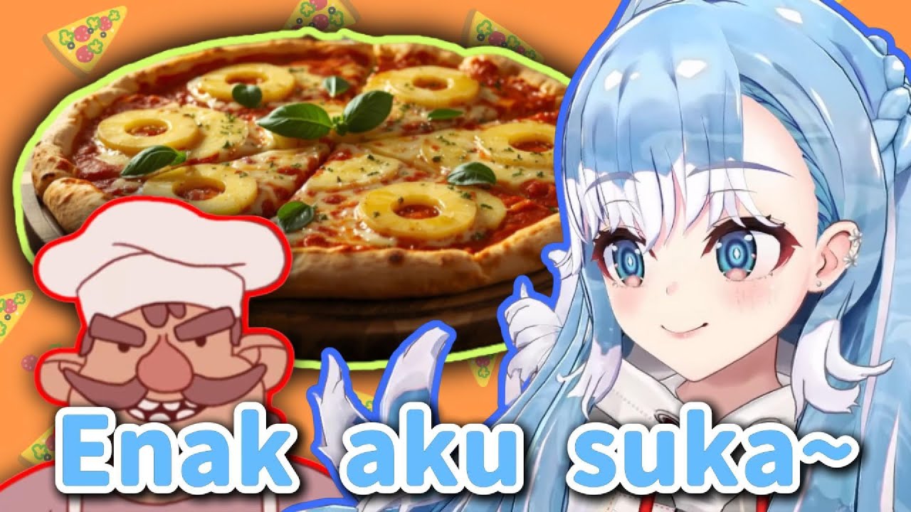 Kobo menjelaskan soal rasa pizza nanas dan asmr dadakan【HoloID Clip】👽