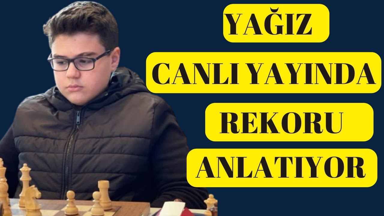 DÜNYANIN EN GENÇ BÜYÜKUSTASI YAĞIZ KAAN ERDOĞMUŞ CANLI YAYINDA!