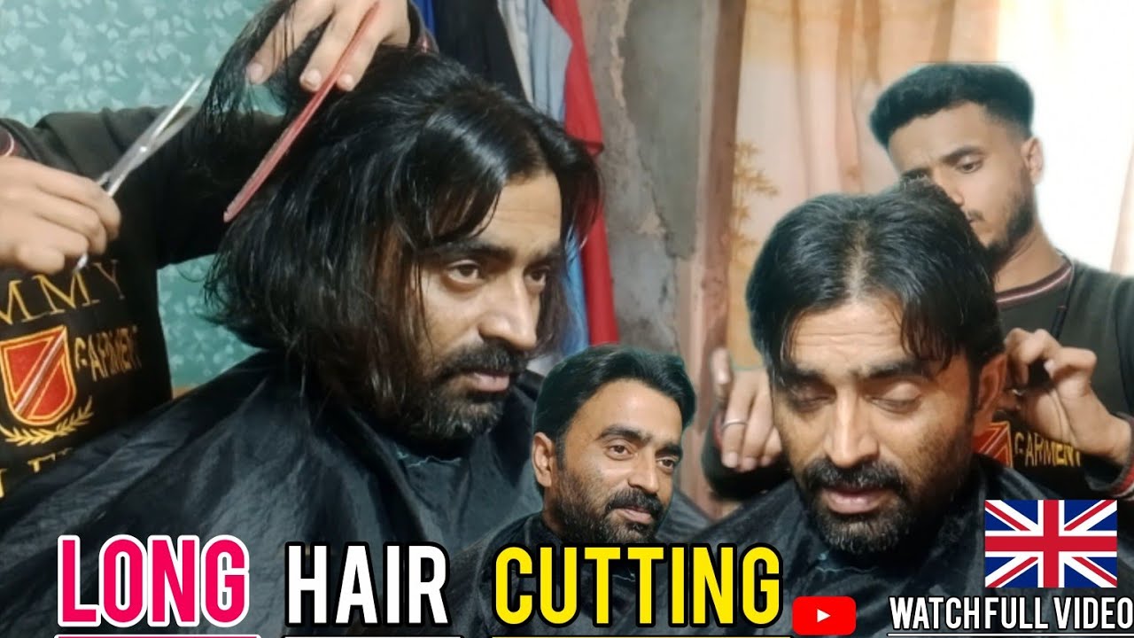 LONG TO SHORT HAIR CUTTING  