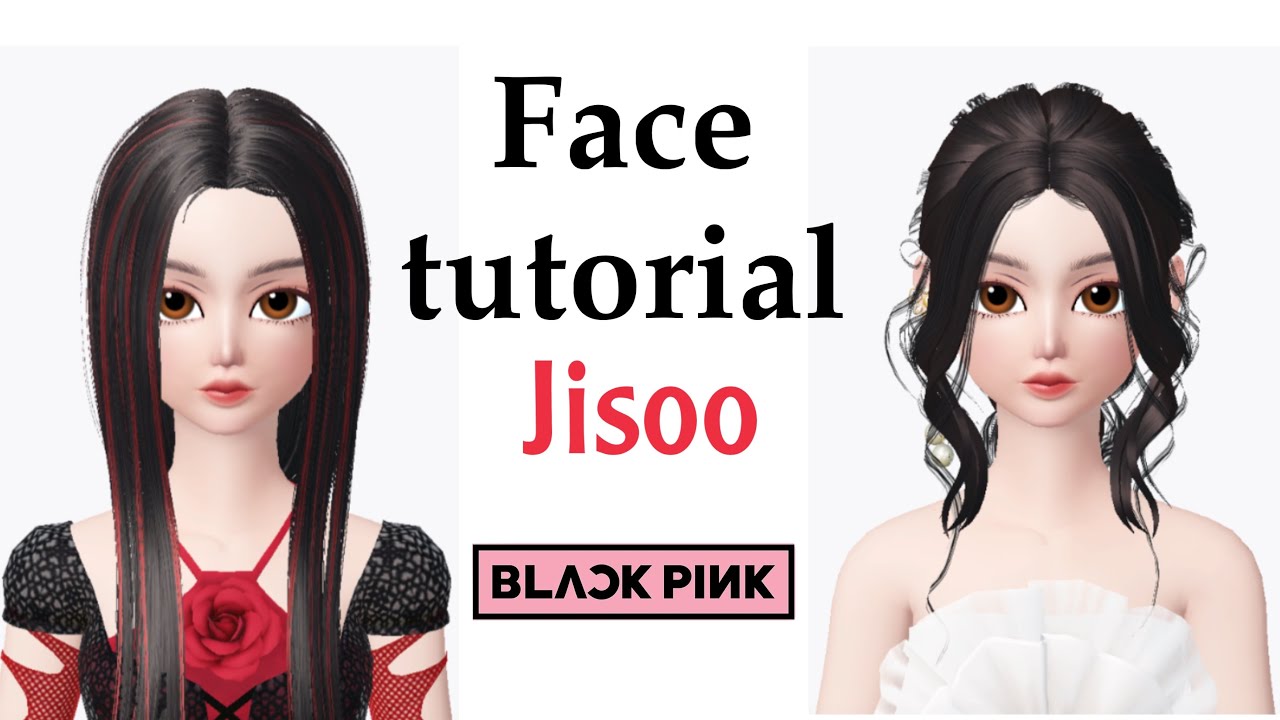 How to make BLACKPINK Jisoo face on zepeto | Face tutorial ( New version )