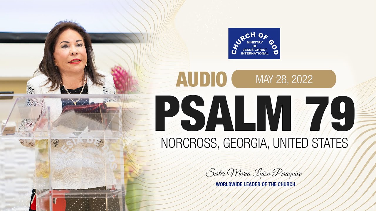 (English) 🔊 Psalm 79, Sr. Maria Luisa Piraquive, May 28, 2022 - Norcross, GA, USA