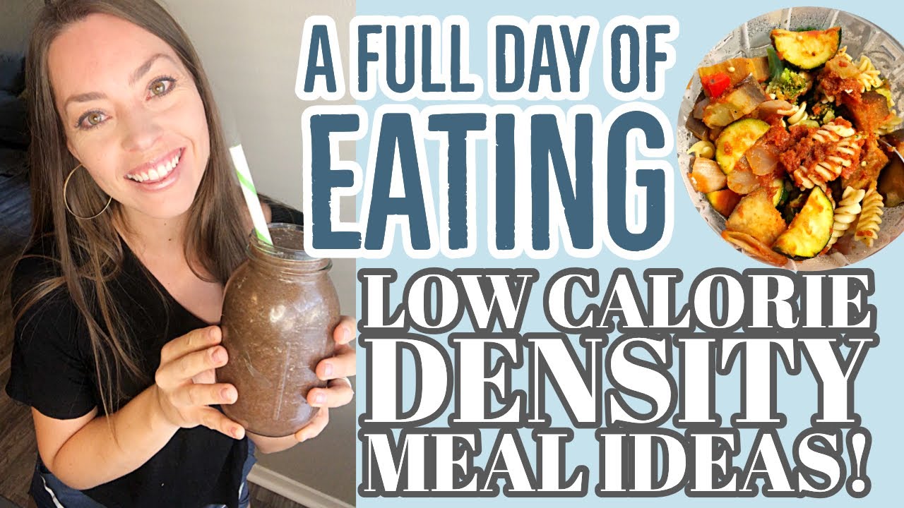 FULL DAY OF EATING | LOW CALORIE DENSITY MEAL IDEAS | WHOLE FOOD PLANT BASED VEGAN WEIGHT LOSS