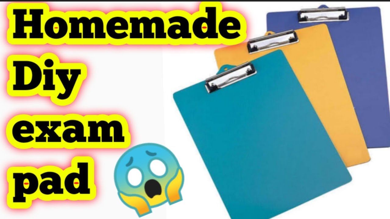 Diy homemade exam pad|How to make exam pad at home|Diy writing pad|Homemade exam/writing pad|Diy
