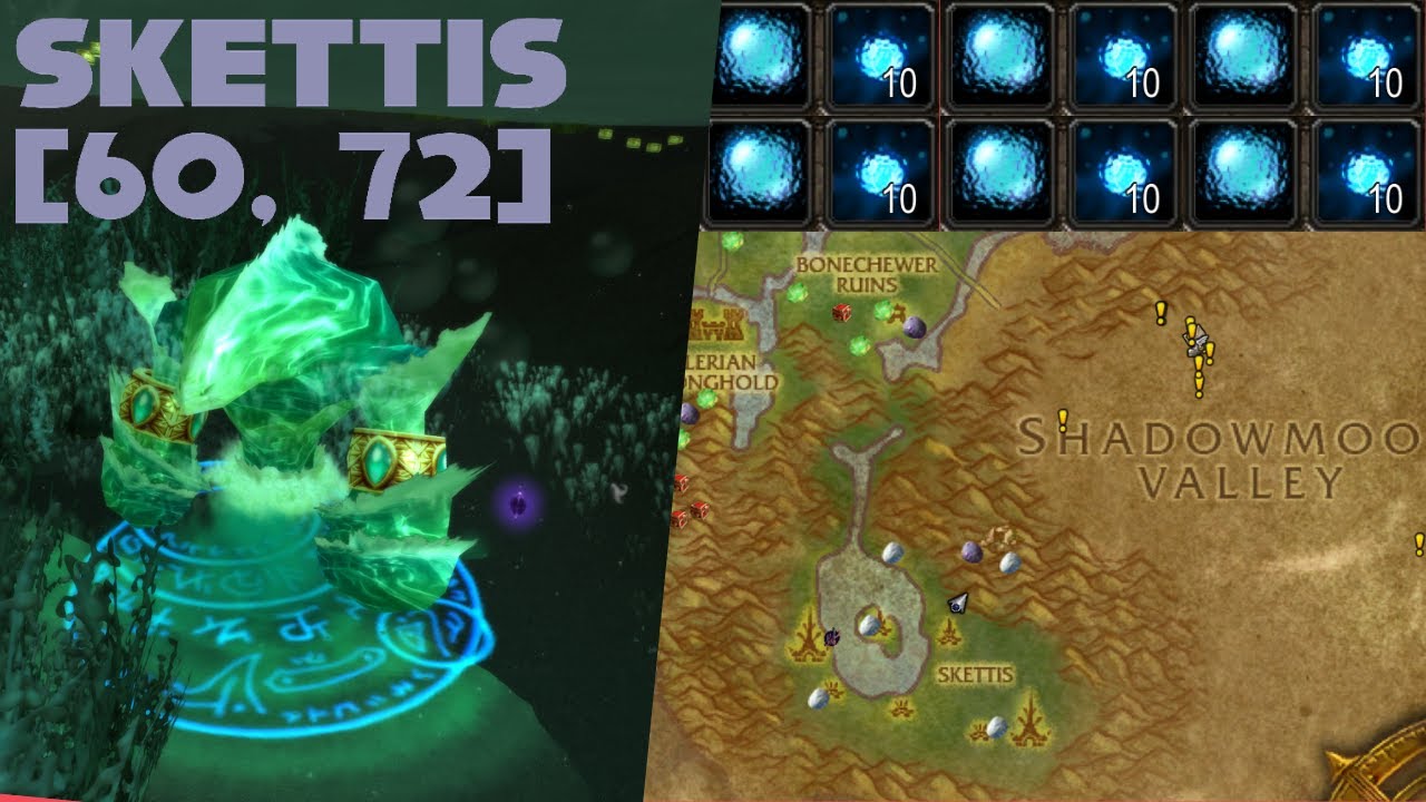 Chilling in Skettis, Motes of Water farming, Skettis surger, Alluvion WoW TBC gold farm