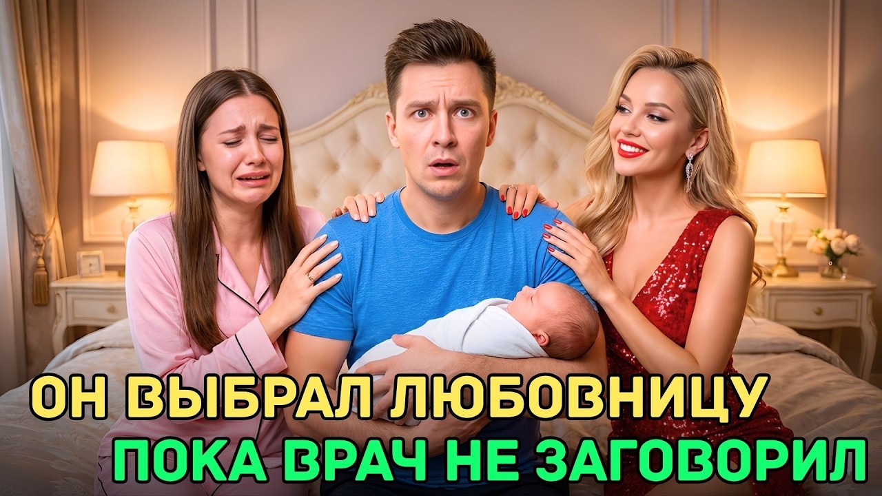 Жена ворвалась в родзал — и увидела мужа с ребёнком любовницы… но врач изменил всё