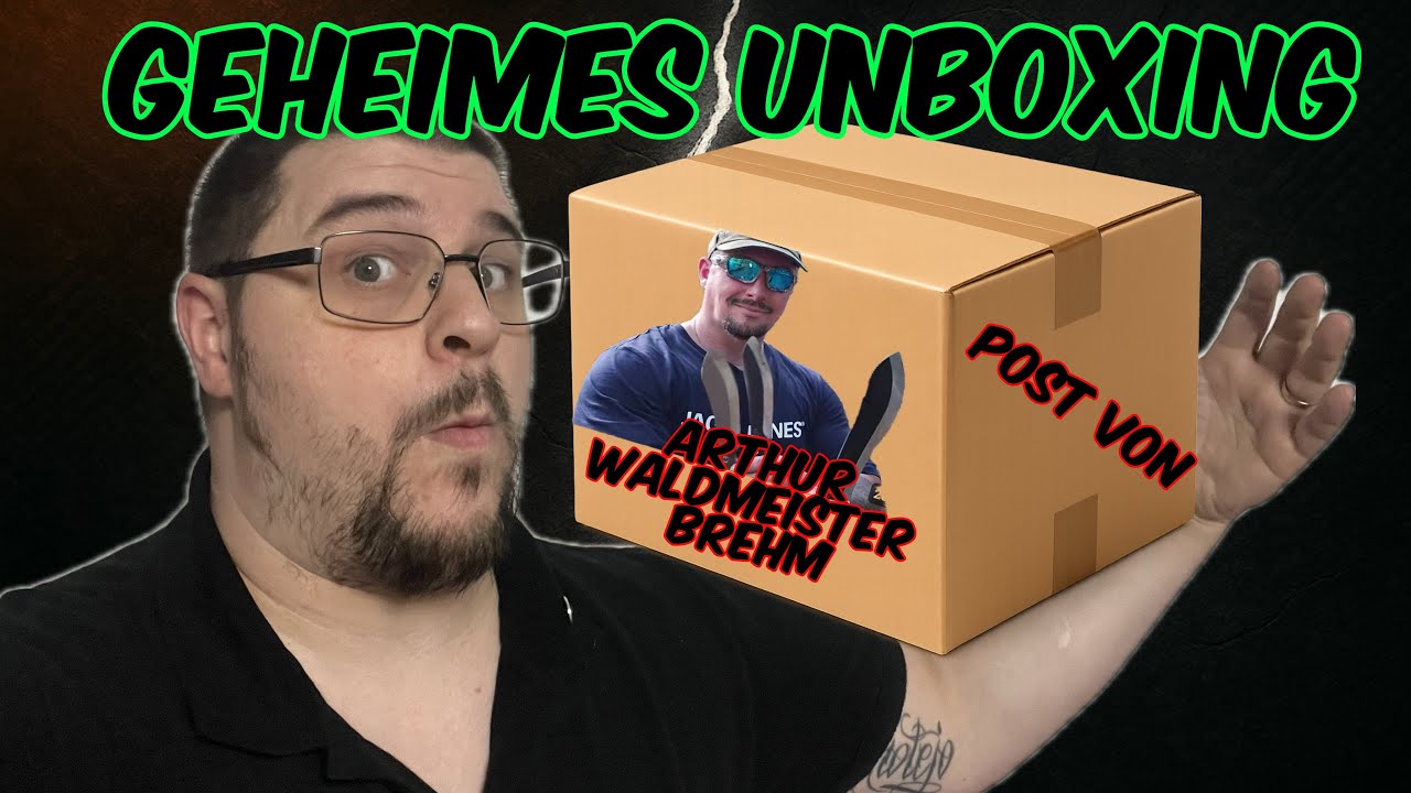 Arthur Brehm hat&rsquo;s wieder getan! 😳 Das neue Tactical Beast von WithArmour im Unboxing! 🔪 Krass!!!