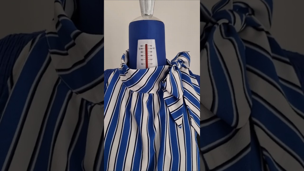 Attaching a Collar to a Halter Neck Top
