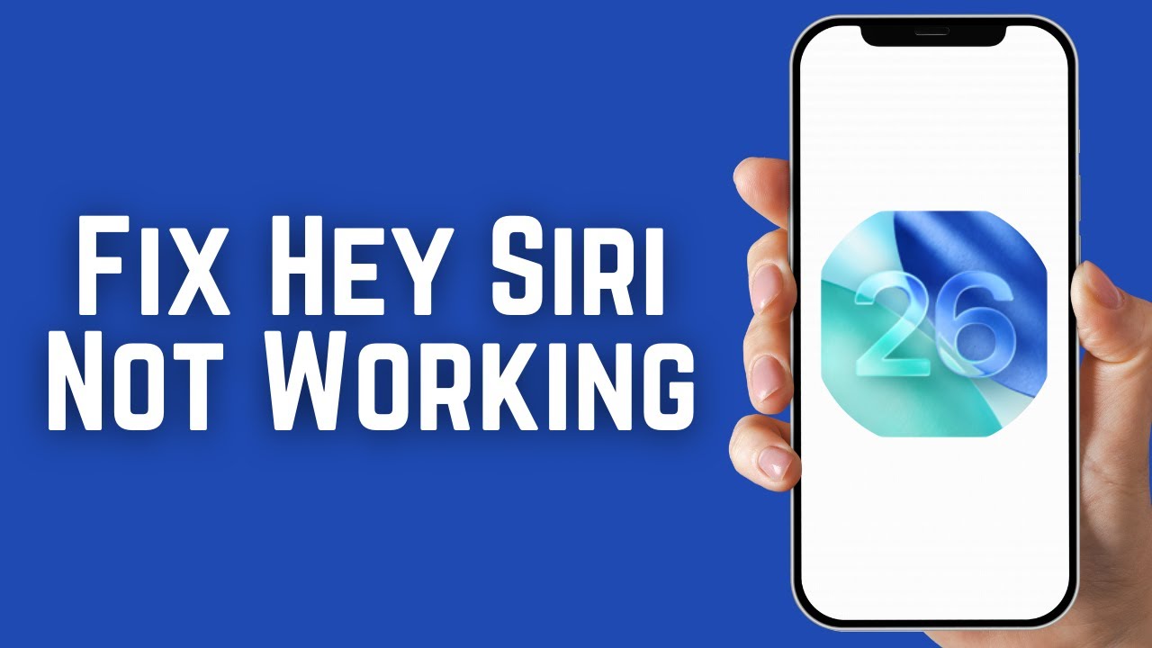 How To Fix Hey Siri Not Working | Siri didn't quite Get that try again
