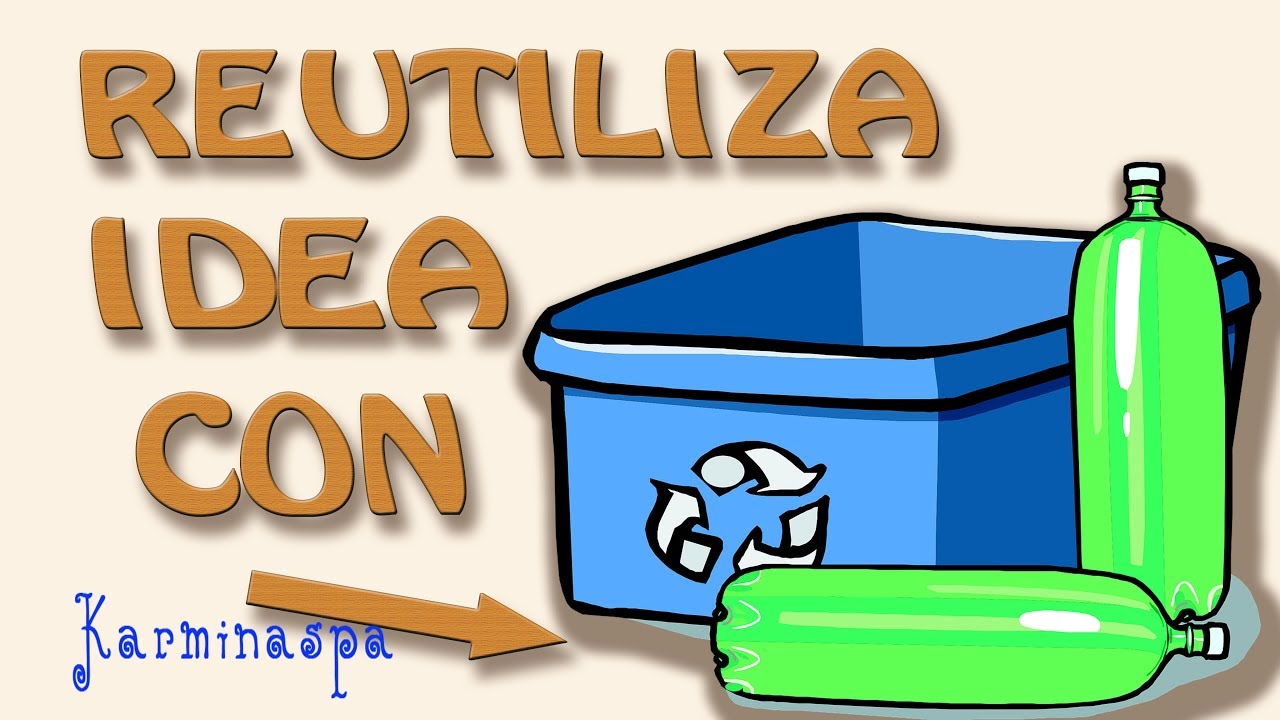 DIY. C&oacute;mo hacer un JARR&Oacute;N DECORATIVO espectacular f&aacute;cilmente. Reciclaje creativo 🌺Karminaspa