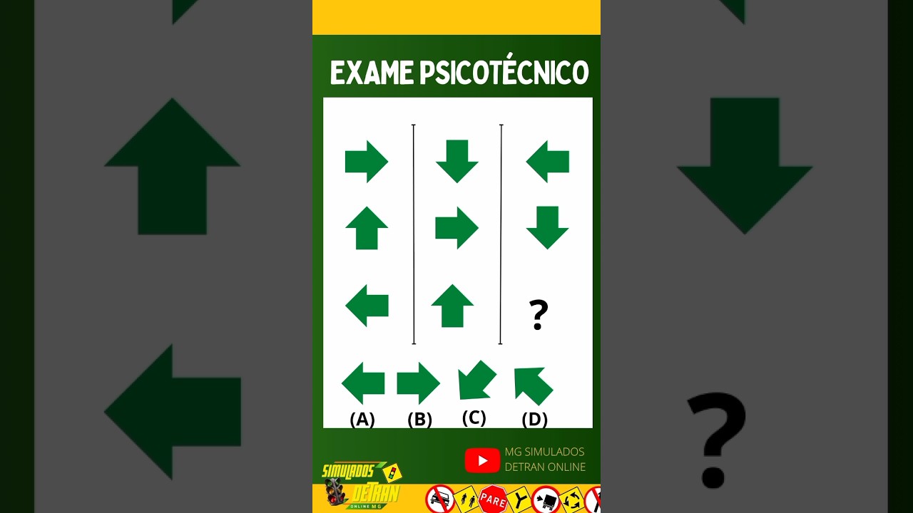 Exame psicot&eacute;cnico detran 2026 - Psicot&eacute;cnico detran 2026 - Teste psicot&eacute;cnico detran 2026