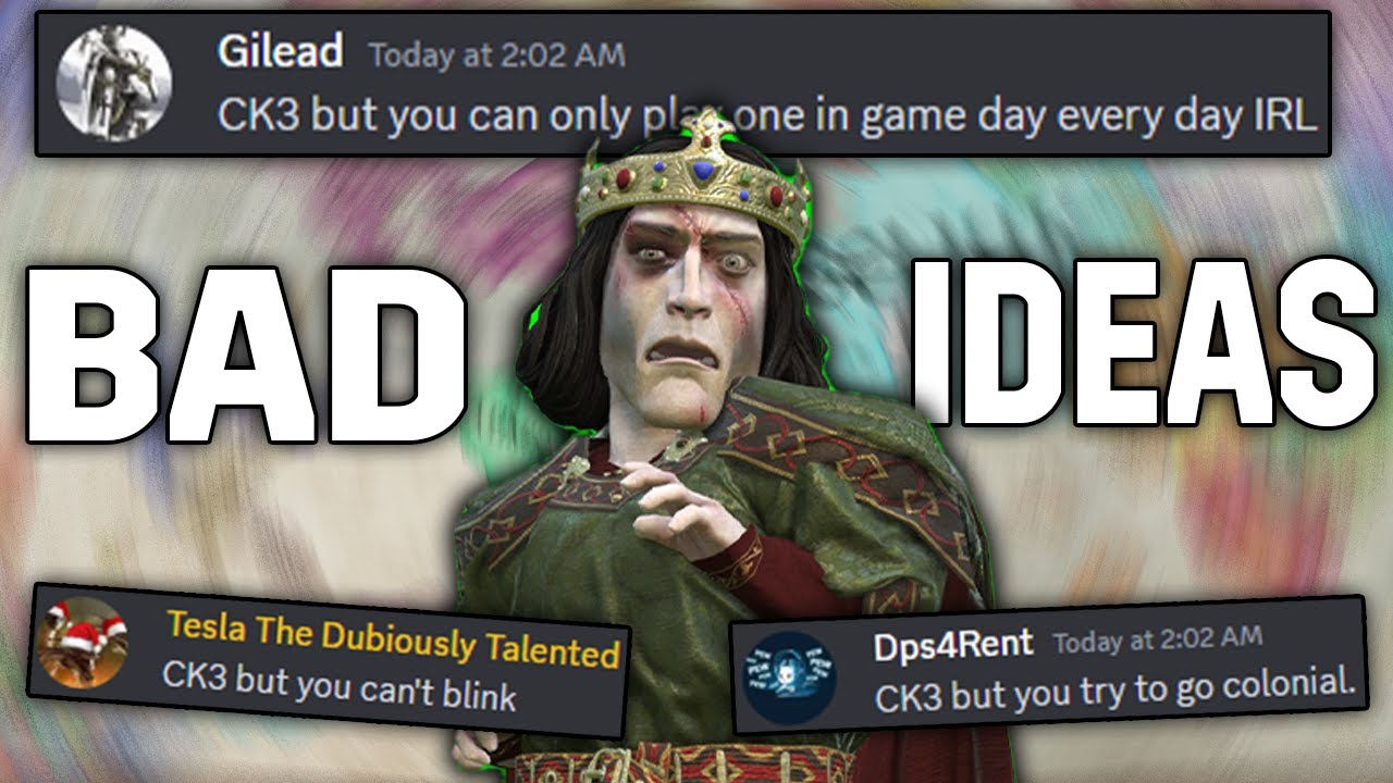 Your video ideas are terrible and you should feel bad