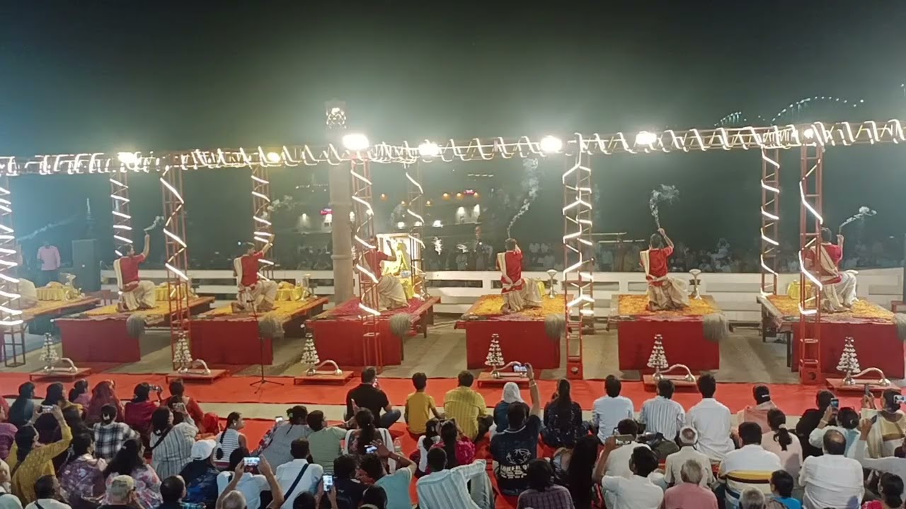Ganga aarti#banaras