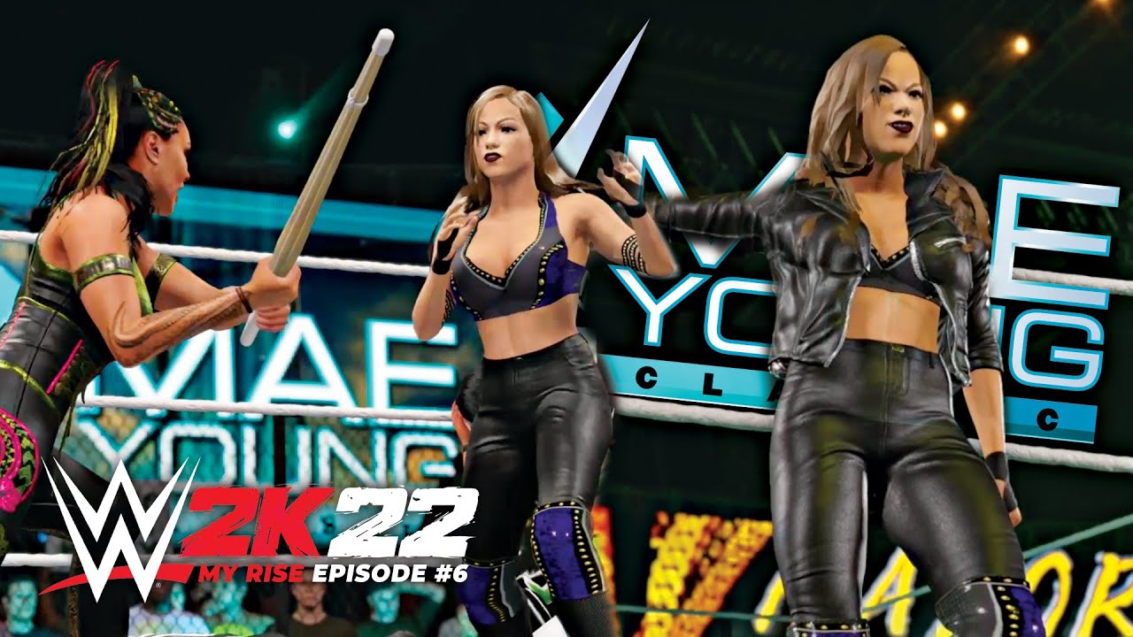 WWE 2K22 MyRise - Ep 6 - The Mae Young Classic Gets Mean!