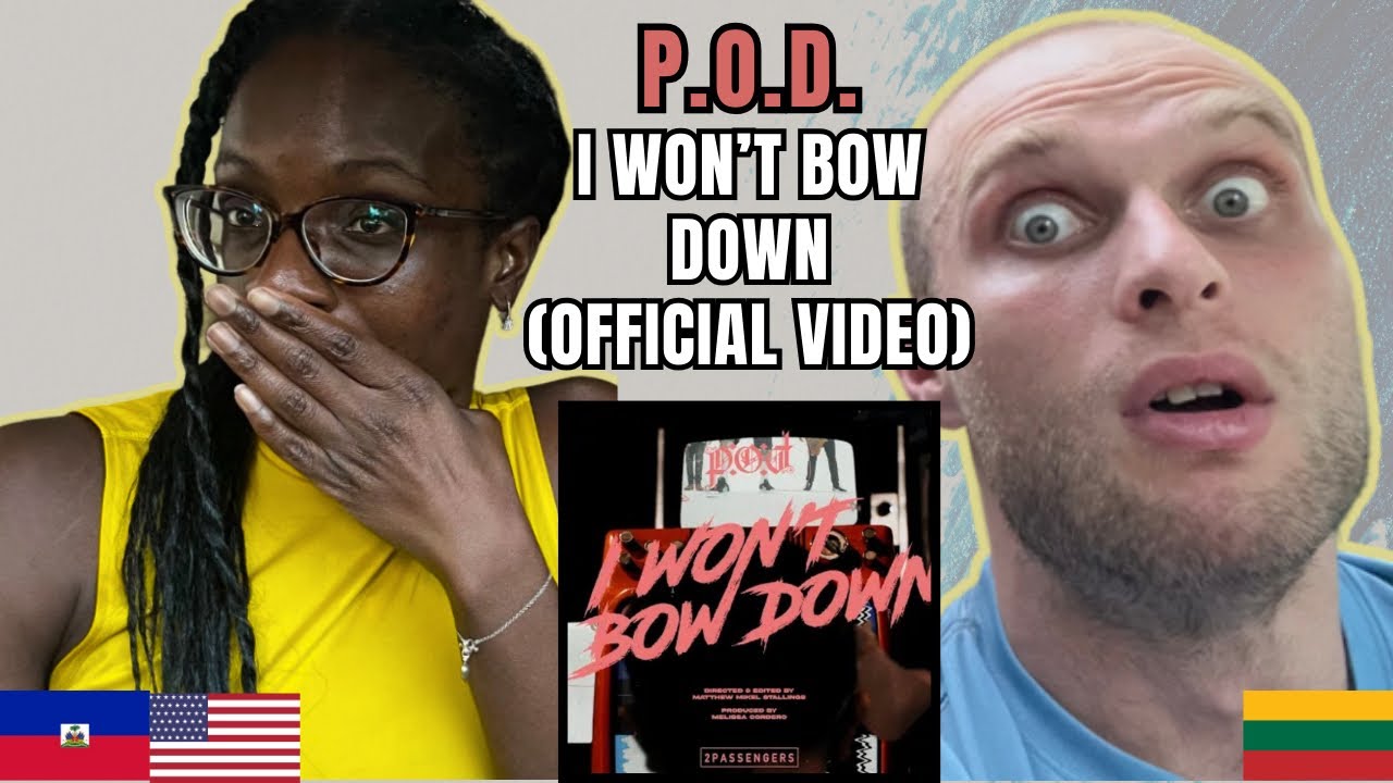 P.O.D. - I WON'T BOW DOWN Reaction (Music Video) | FIRST TIME HEARING I WON'T BACK DOWN