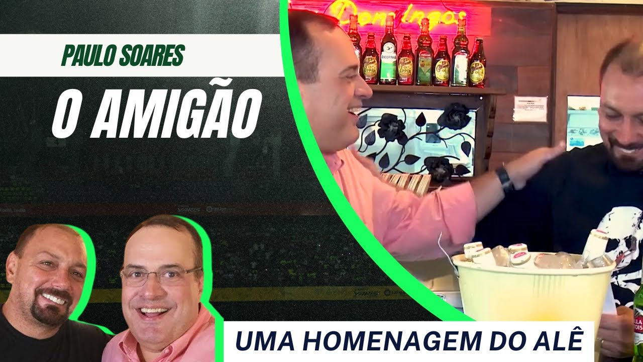 UMA HOMENAGEM PARA AMIGÃO! ALÊ OLIVEIRA FALA SOBRE SEU AMIGO PAULO SOARES