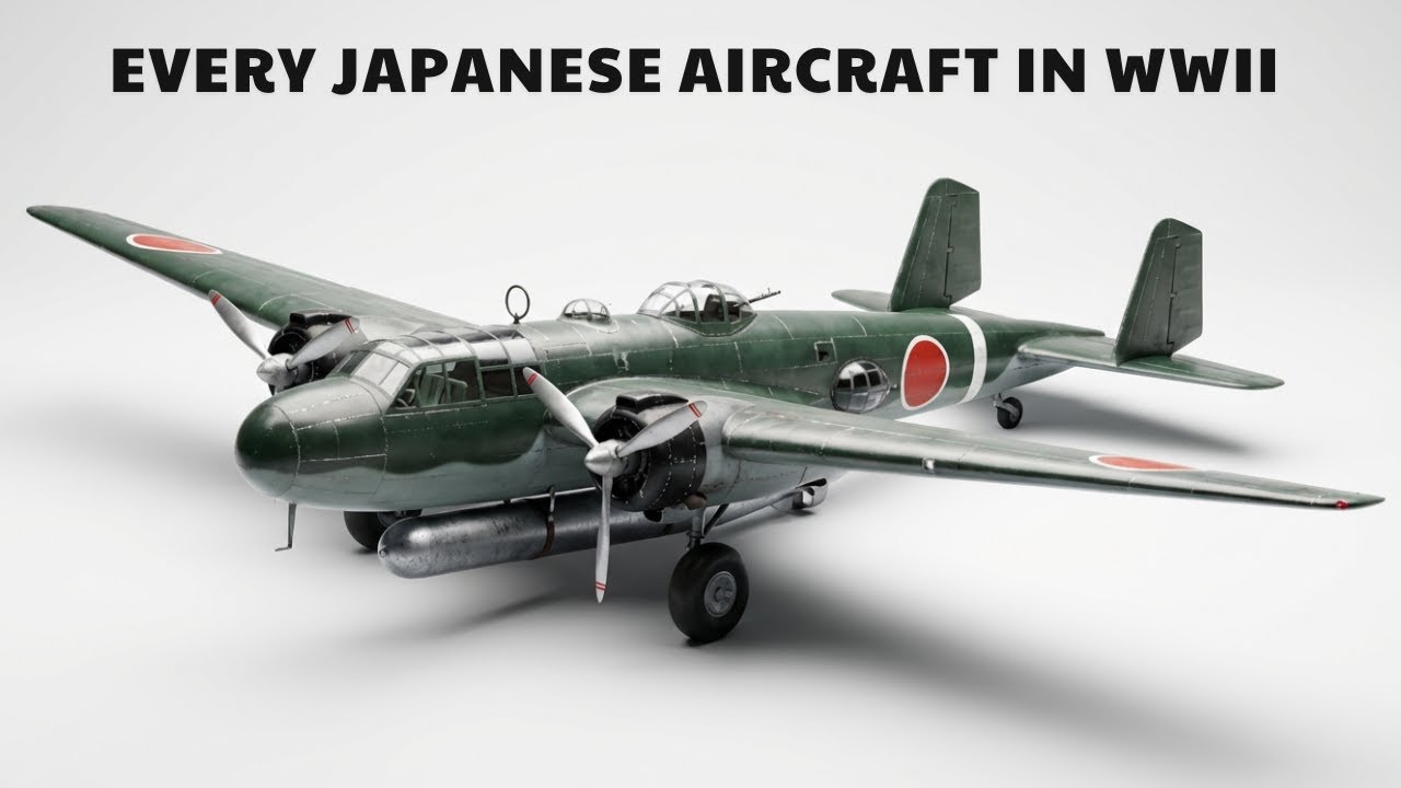Every Japanese WWII Aircraft Explained – From the Zero to Experimental Jets