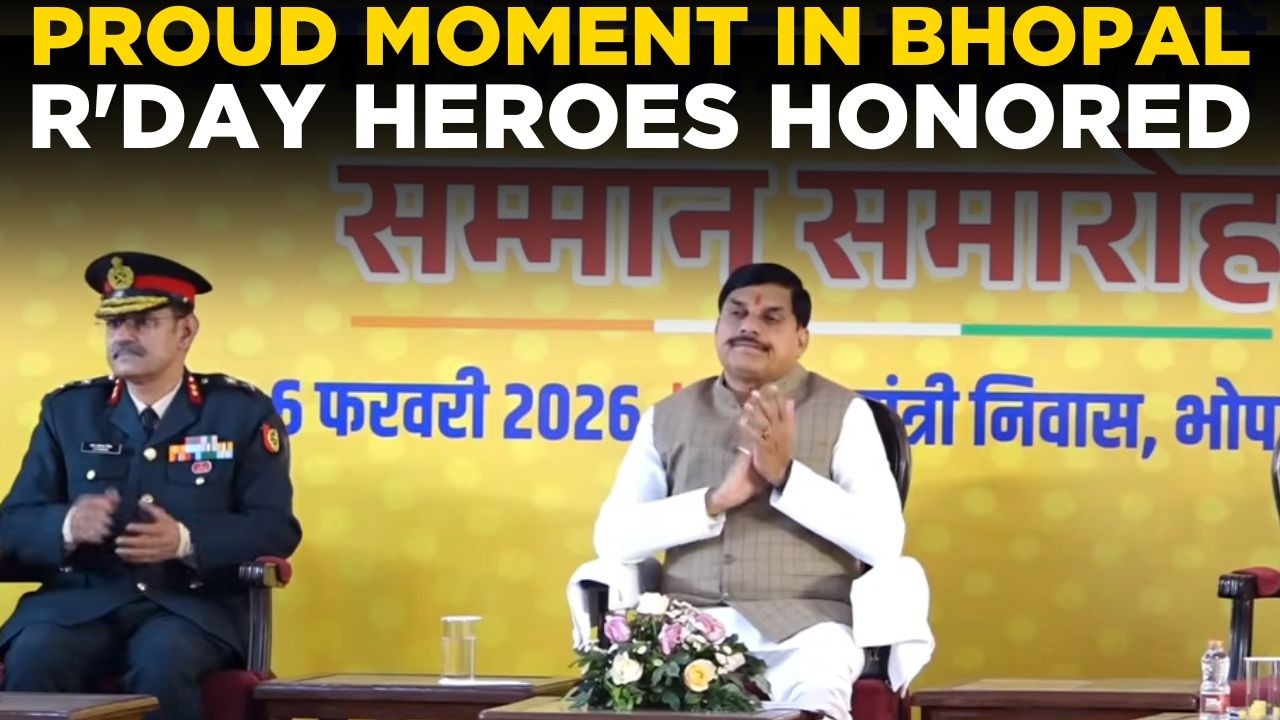 REPUBLIC DAY HONOURS LIVE | Felicitation Ceremony For Students In Bhopal | Republic Day 2026