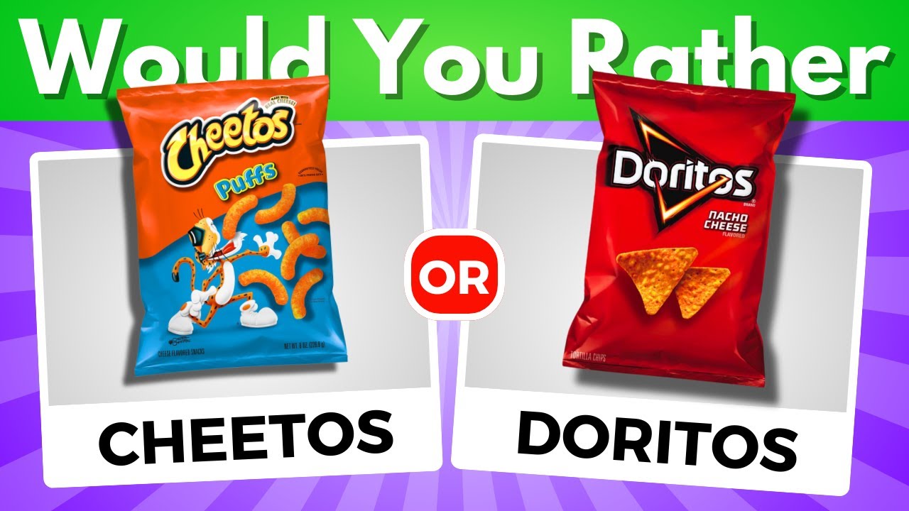 Would You Rather Snacks & Junk Food Edition | Food Quiz