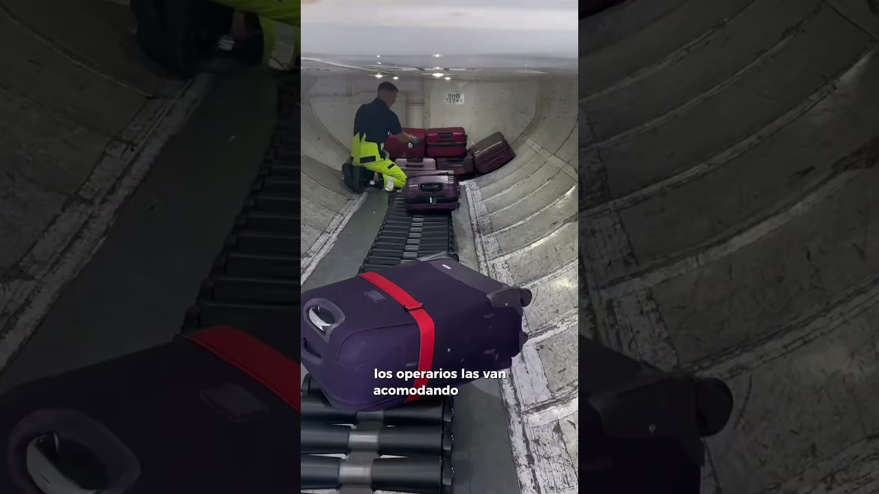 As&iacute; Cargan Las Valijas En Un Avi&oacute;n